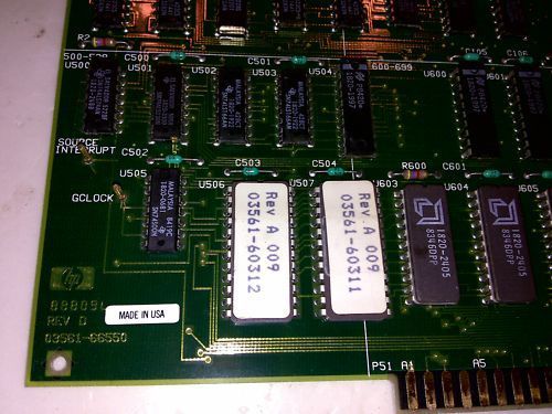 03561-66550 RVE D board for HP 3561A Spectrum Analyzer