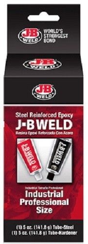 Jb weld j-b, 10 oz, cold weld compound, two 5 oz tubes for sale