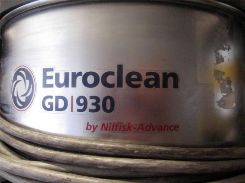 Nilfisk-advance gd930 euroclean industrial hepa dry vacuum cleaner for sale