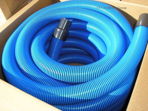 Carpet cleaning - 50&#039; truckmount vacuum hose 2&#034; blue for sale