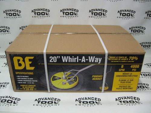 NEW BE 20&#034; inch. Whirl-A-Way Flat Surface Pressure Cleaner Yellow 4000 PSI