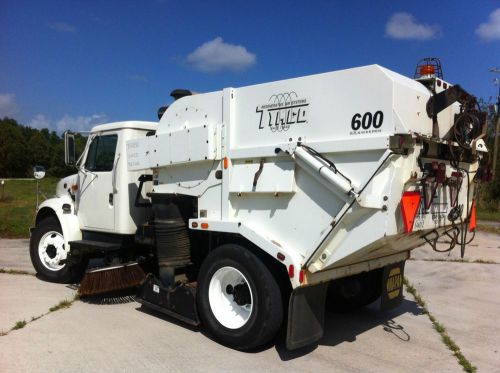 02 tymco 600 series regenerative street sweeper for sale for sale