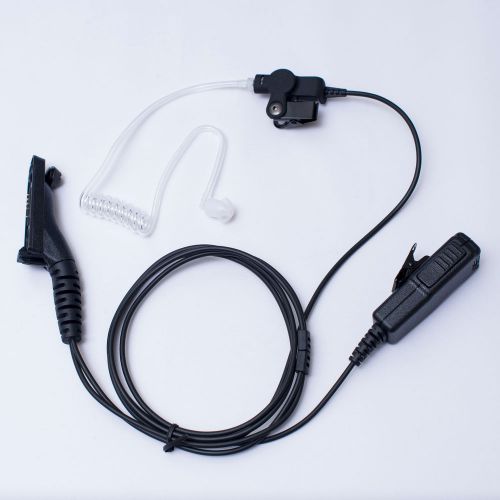 2-wire acoustic ear tube surveillance kit for motorola apx-4000/6000/6000xe/7000 for sale