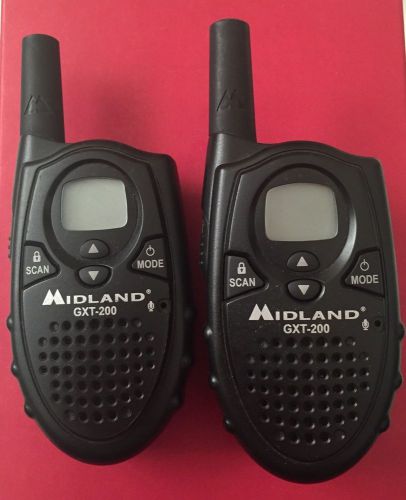 Midland Xtra Talk GXT200 7-Mile 22-Channel FRS/GMRS Two-Way Radio (Pair)