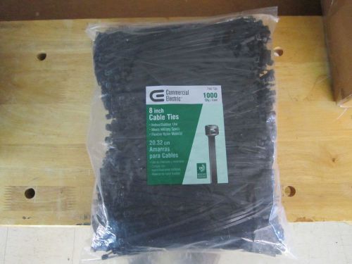 CABLE TIES 1000 COUNT PACK MEETS MILITARY SPECS