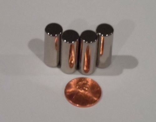 Brand New Neodymium Rare Earth Magnets N52 Grade 3/8&#034; x 1&#034; Cylinder-Powerful