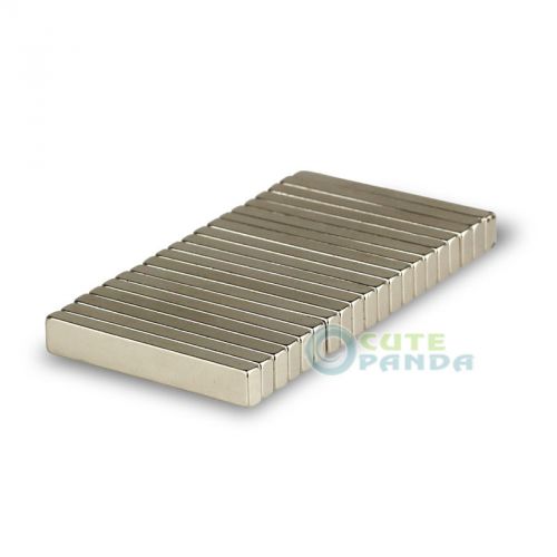 Wholesales 50pcs strong bar block magnets rare earth neodymium 30 x 5 x 3 mm n35 for sale