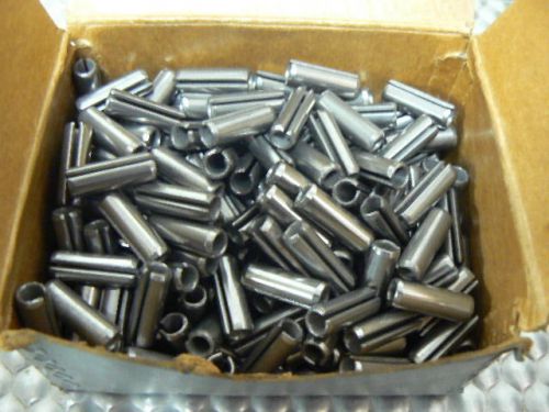 Lot of 237 New SPS Spring Roll Pins, 1/4&#034; x 3/4&#034;, Stainless Steel, 31-S-250-0750