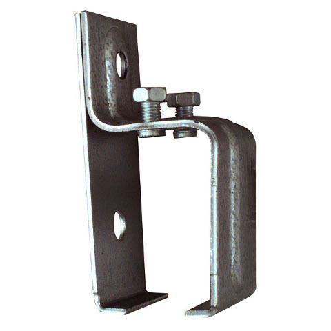 Galvanized Single Box Rail Splice Bracket w/ Lags (300 lb. Capacity)