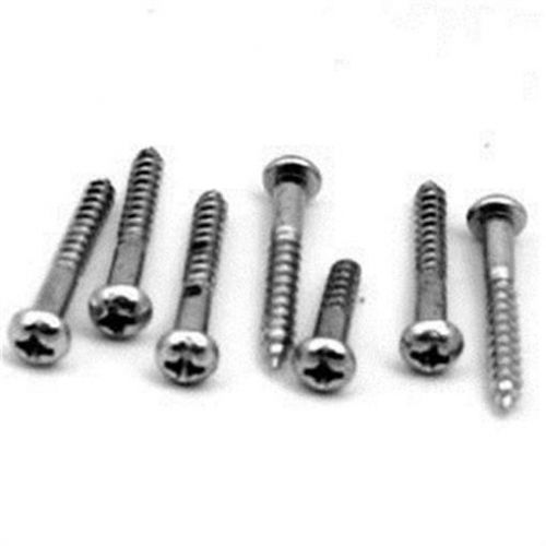 #4x1/2 wood screw phillips round hd steel / zinc plated pk 50 for sale