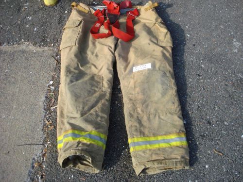 50x36 big pants firefighter turnout bunker fire gear - firegear inc.....p542 for sale