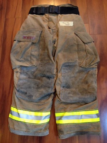 Firefighter pbi bunker/turn out gear globe g xtreme 32wx28l 2005 guc for sale