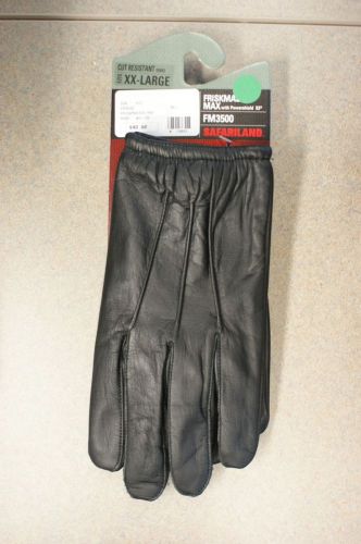 New hatch friskmaster max gloves model fm3500, black leather, size 2xl for sale