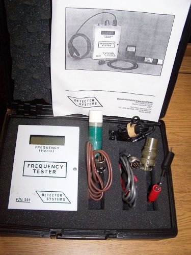 Vehicle Traffic  Frequency Tester For Loop Systems Detector Systems 501 503 504