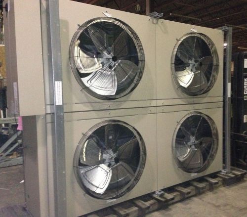 New roof top bohn air cooled condenser 4 fans 460v 830  rpm&#039;s 2x2 bnld04a020 for sale