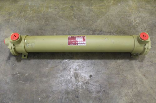 Nos sesino ms84b4 nd. 11 heat exchanger copper tubes steel shell 24&#034;x3&#034; 140psi for sale