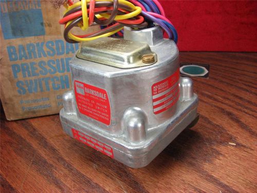 Barksdale .03-3.psi Pressure Switch D2H-A3