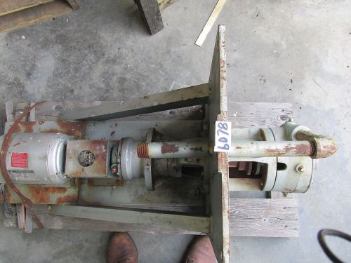 Carver pump type 1&#034; x 1 1/4&#034; inlet x 6l-av-o   - 1750 input rpm - 1 hp - 112481 for sale