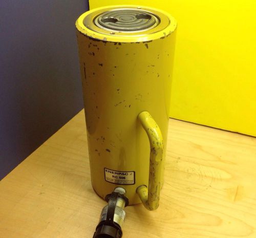 Enerpac rc-506 hydraulic cylinder, steel, 50 ton, 6.25&#034; stroke made in the usa for sale
