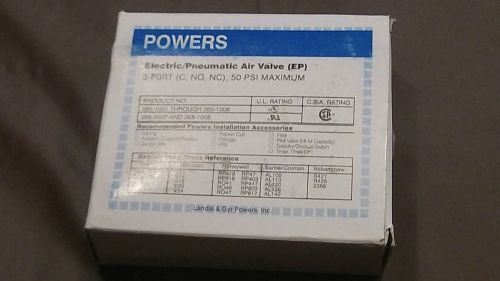 powers air valve