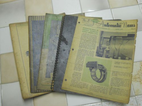 Operators&#039; Handbook, Greenlee Automatic Screw Machines