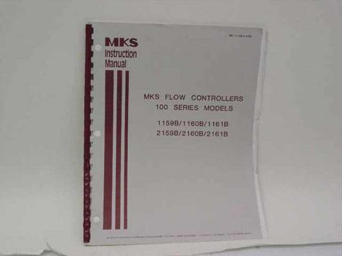 MKS 195-111155 D-6/90  Flow Controllers 100 Series Instruction Manual