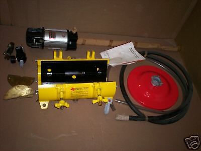 Kirkpatric wire rope lubrication system