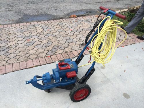 Used electric eel sectional sewer drain snake model c with 88 feet of cable for sale