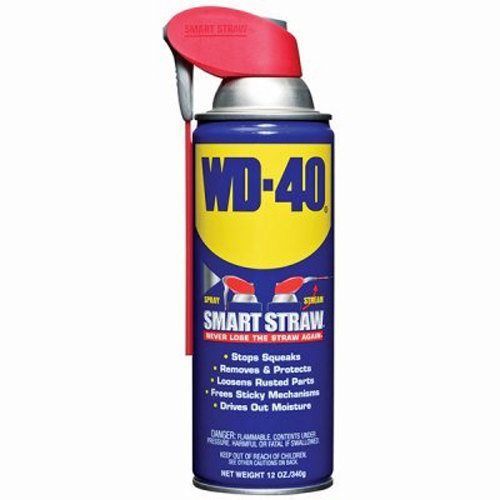 WD-40 Lubricant with Smart Straw, 12 Cans (WDC 10152)