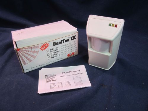New DualTec DT-420T Microwave Passive Infrared Motion Detector Free Shipping
