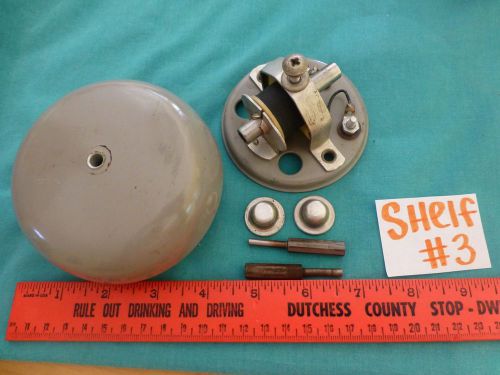 Vintage Faraday Model 336 120V .07 amp 50 hz Single Stroke Bell Alarm Signaling