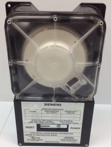 Cerberus Pyrotronics Siemens SA-3I Air Duct Smoke Detector Includes DI-B3 Alarm