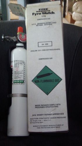 KIDDE MARINER 4 LBS HALON US COST GUARD APPROVED EXTINGUISHER