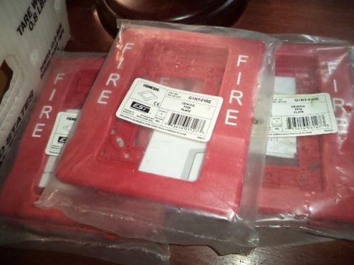 LOT OF 3 THREE NEW GENESIS G1RT-FIRE RED FREE SHIPPING TRIM RING WALL MOUNT