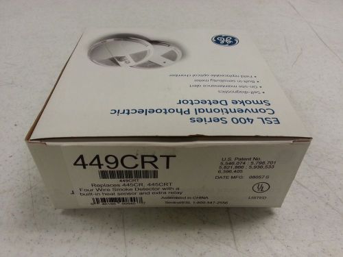 GE Interlogix 449CRT Conventional Photoelectric Four Wire Smoke Detector ESL 400
