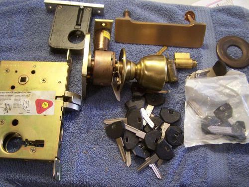 Locksmith misc locks &amp; parts plus about 150 auto key blanks for sale
