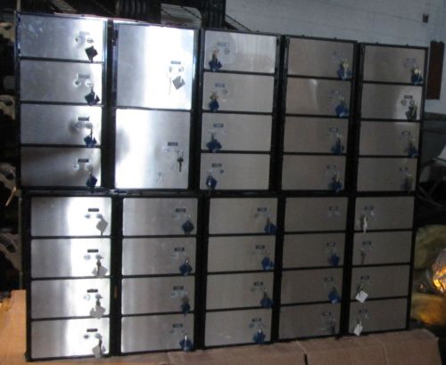 Lot set of 30 safe safety deposit boxes safes safe (8 units) for sale