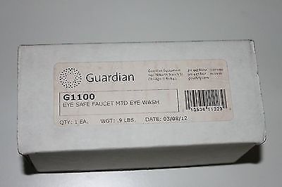 Brand New!!! Guardian G1100 Eye Safe Faucet MTD Mounted Eye Wash