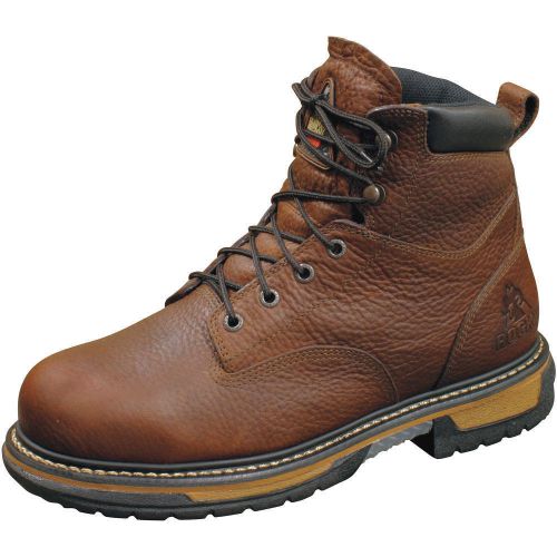 Work Boots, Stl, Mn, 9-1/2, Bridle Brn, 1PR 6693-9.5M