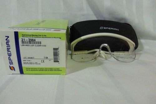 NEW Sperian Laser Protective Safety Goggles Glasses Protection 31-3984 Clear CO2