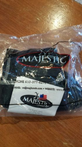 Majestic firefighter nomex hood, pac ii, 20%/ 80% , 21&#034;,black, nfpa, *new* for sale