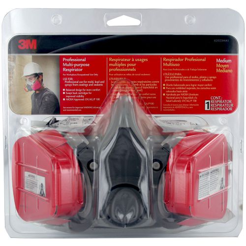 3m professional multipurpose respirator 62023ha1-a for sale