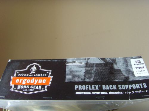 Proflex back support x-large (38-42) black for sale