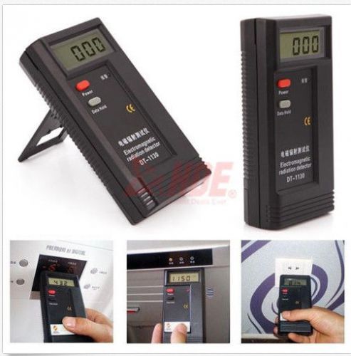 New digital lcd electromagnetic meter dosimeter radiation detector tester for sale