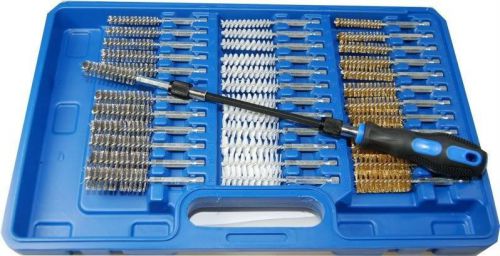 38 Pc Industrial Quality Wire Brush Set  Hex Shaft