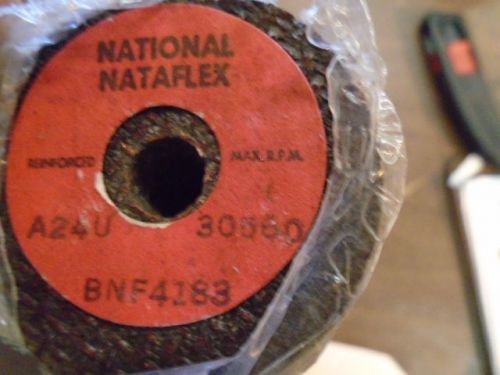 NATAFLEX GRINDING WHEEL 2X1/8X3/8 RED BLOTS NEW FREE SHIPPING TO US CUSTOMERS