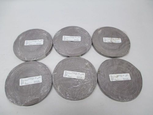 Lot 6 new 90-0111-00 abrasive rolls 320 grit 1/2x50yds-5/8 d296254 for sale