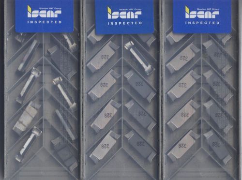 -- lot  of ---  iscar   dgl 5003c-4    ic 328    10pcs --- parting  &amp;  grooving for sale