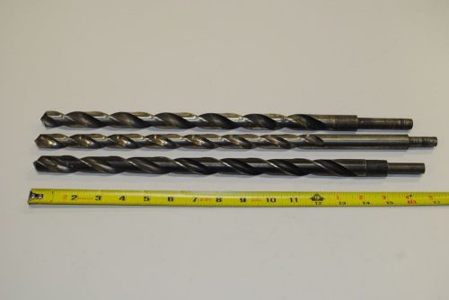 Drill bit lot of 16 high speed lathe mill machine metalworking lot #5 for sale
