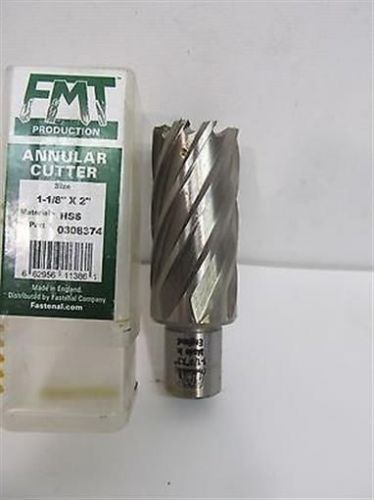 Fmt production 0308374, 1 1/8&#034; x 2&#034; x 3/4&#034;, hss, annular cutter for sale